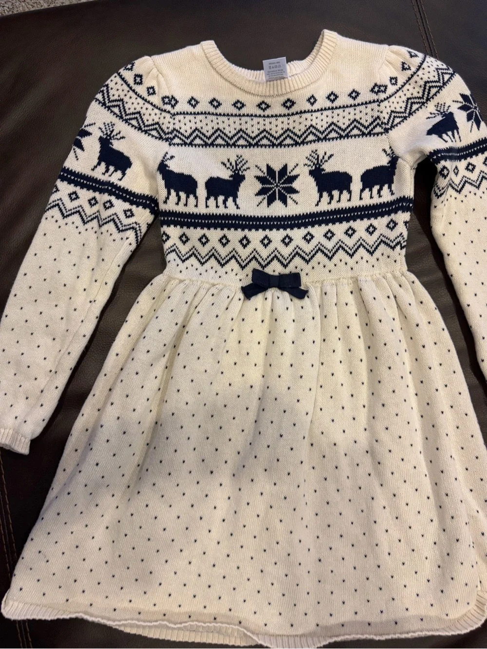 Gymboree cream knit